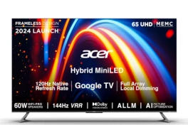 Bất ngờ thương hiệu Đài Loan ra mắt TV QLED 4K có viền màn hình siêu mỏng