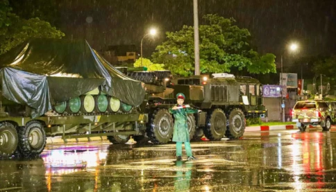 Lực lượng xe pháo đã về Hà Nội sẵn sàng cho nhiệm vụ A80 🇻🇳