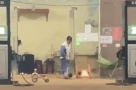 Bé 16 tháng tuổi bị nhân viên cây xăng ném xuống nền bê tông