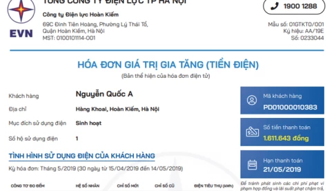 Đừng đăng hóa đơn điện lên mạng nữa!