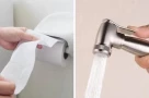 Vòi xịt hay giấy vệ sinh: lựa chọn nào mới đúng? 90% người dùng sai lầm