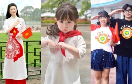 Xu hướng thời trang yêu nước đang dần lên ngôi 🥰: Quần áo, phụ kiện đón lễ 2/9 bùng nổ