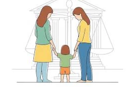 Hai phụ nữ từng yêu nhau tranh chấp quyền nuôi con gái