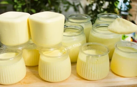 Cách làm sữa chua pho mai dễ làm, nguyên liệu dễ kiếm