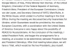 Tỏng thống Donald J Trump nói gì về cuộc đàm phán Ukraine?