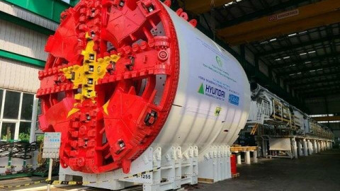 “Quái vật đào hầm” dài 90 mét, nặng tới 850 tấn nhập khẩu từ Đức sắp vận hành tại dự án hơn 34.000 tỷ đồng đi qua 6 quận Hà Nội