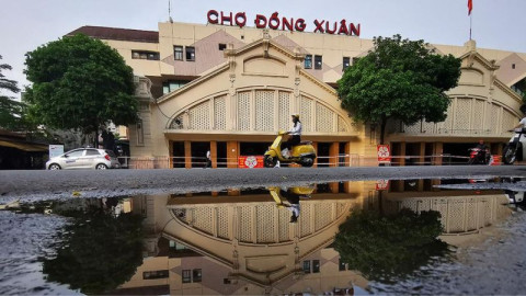 Khu chợ có lịch sử lâu đời và lớn nhất tại thủ đô Hà Nội