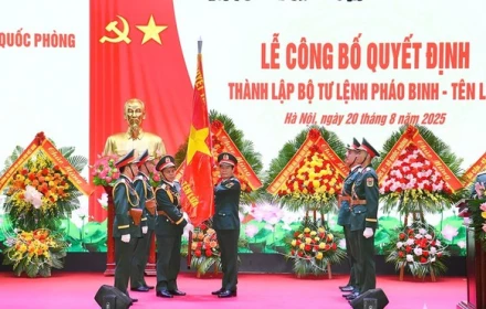 Thành lập Bộ Tư lệnh Pháo binh Tên lửa