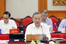 Bộ Chính trị cho ý kiến về đề án nhân sự Đại hội Đảng bộ Hà Nội, TPHCM