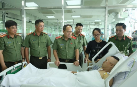 Vợ Đại úy Lê Đình Công khẳng định gia đình không kêu gọi ủng hộ, quyên góp nhưng có đối tượng giả danh đăng tin