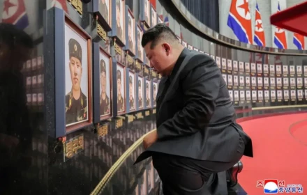 Kim Jong-un đích thân đón thi hài các binh sĩ chiến đấu ở Kursk trở về