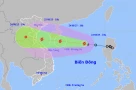 Bão số 5 mạnh lên cấp 8-9, giật cấp 11, dự báo càng vào gần đất liền càng mạnh