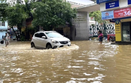 Hà Nội vẫn đang mưa và đây là các đoạn đường còn ngập đến sáng nay 27/8/2025