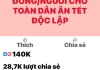 Tin vui: 🇻🇳 TẶNG 100.000 ĐỒNG/NGƯỜI CHO TOÀN DÂN ĂN TẾT ĐỘC LẬP