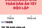 Tin vui: 🇻🇳 TẶNG 100.000 ĐỒNG/NGƯỜI CHO TOÀN DÂN ĂN TẾT ĐỘC LẬP