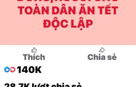 Tin vui: 🇻🇳 TẶNG 100.000 ĐỒNG/NGƯỜI CHO TOÀN DÂN ĂN TẾT ĐỘC LẬP