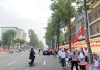 Tinh thần 24h trước ngày Tổng duyệt bà con đã xếp "lốt" ở khu vực đường Hùng Vương
