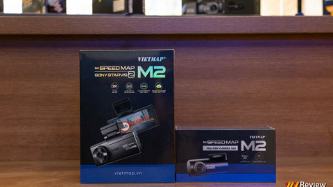 Trên tay nhanh camera hành trình VIETMAP SpeedMap M2: Liệu có xứng tầm?