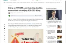Công an TPHCM cảnh báo lừa đảo liên quan chính sách tặng 100.000 đồng