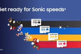 Samsung hợp tác Sega, tung ra bộ thẻ nhớ siêu tốc chủ đề "Sonic the Hedgehog"