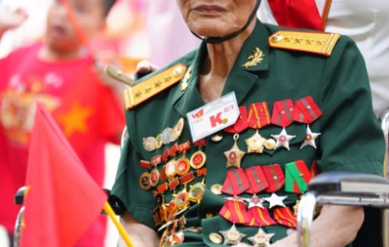 Hình ảnh xúc động nhất trong  tôi sáng nay