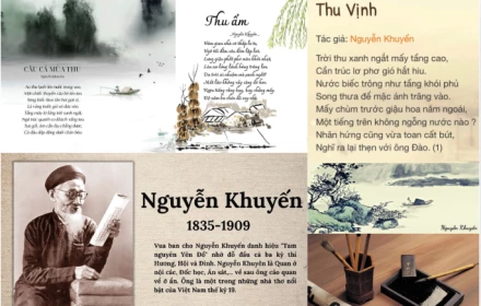 Bước vào tiết thu, Nguyễn Khuyến nhắc ta ba thú nhàn nhã nên làm vào mùa thu giữa đất trời