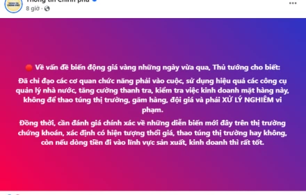 🛑Thủ tướng cho ý kiến về biến động giá vàng