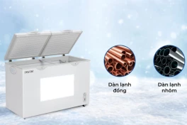 Tủ đông dàn lạnh bằng đồng và nhôm, loại nào tốt hơn?