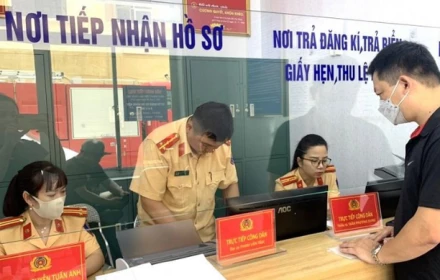 Cách đổi biển vàng ô tô sang biển trắng