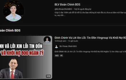 Thông tin ban đầu về vụ kiện những người tung tin giả về Vingroup