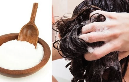 Cách gội đầu bằng muối giúp tóc chắc khỏe, giảm gãy rụng, tóc con mọc tua tủa