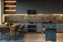 Lò vi sóng LG gắn màn hình cảm ứng 27 inch