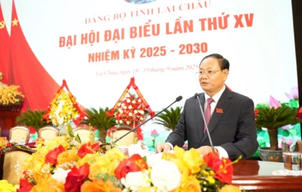 Ông Lê Minh Ngân được bầu giữ chức Bí thư Tỉnh ủy Lai Châu nhiệm kỳ mới