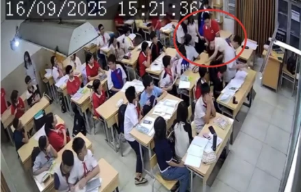 Vụ học sinh túm tóc, ấn đầu cô giáo: Người chia sẻ clip có vi phạm pháp luật?