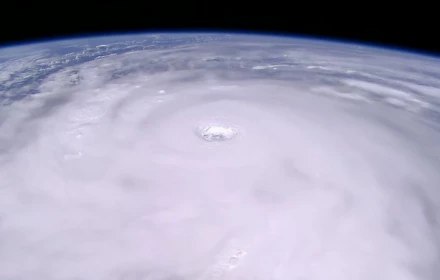 Hình ảnh siêu bão Ragasa nhìn từ trạm vũ trụ Quốc Tế (ISS)