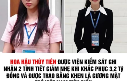 Bằng khen gương mặt trẻ Việt Nam tiêu biểu và bố nộp khắc phục 3,2 tỷ đồng có giúp hoa hậu Thùy Tiên giảm nhẹ hình phạt?