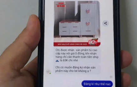 Mua tủ "0 đồng" trên Facebook, người phụ nữ mất 554 triệu đồng