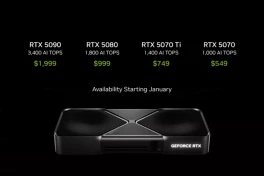 Nvidia gây sốc với dòng card đồ họa GeForce RTX 50 Series: RTX 5070 mạnh ngang RTX4090 nhưng giá chỉ bằng 1/3