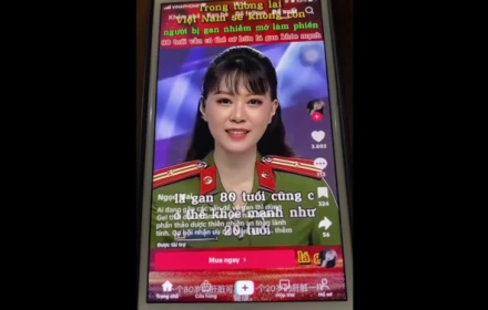 Thiếu tá, BTV Phương Thảo bàng hoàng khi bị AI "đóng giả" để quảng cáo sản phẩm