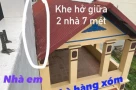 Nhà hàng xóm không cho xối nước mưa vào máng nhà họ, em phải làm như thế nào?