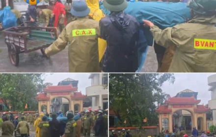 Bí thư thôn ở Triệu Sơn (Thanh Hóa) trong lúc đi ứng phó bão số 10 thì không may cây đè tuvong 🙏
