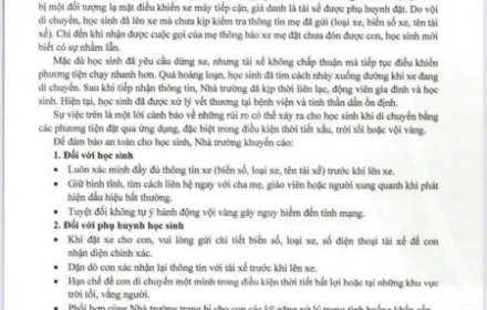 Nghi bị bắt cóc, học sinh nhảy khỏi xe ôm công nghệ