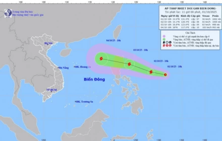 📢 Lại phải ứng phó với áp thấp nhiệt đới 🌀 ngoài biển Đông