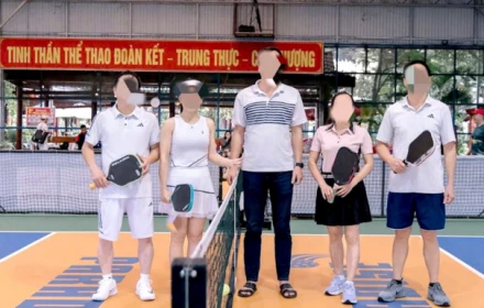 Xác minh một Bí thư xã nghỉ học bồi dưỡng chính trị để đi chơi Pickleball