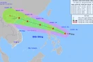 Bão Matmo hình thành, đang di chuyển vào Biển Đông thành bão số 11