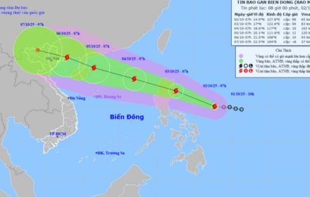 Bão Matmo hình thành, đang di chuyển vào Biển Đông thành bão số 11