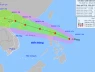 Bão Matmo hình thành, đang di chuyển vào Biển Đông thành bão số 11