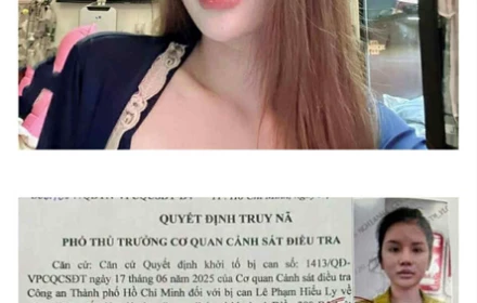 Truy nã hot girl Ly “Meo” sinh năm 2001