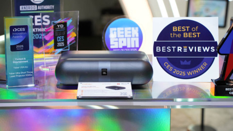 Yaber ra mắt máy chiếu laser siêu gần nhỏ gọn K300s tại CES 2025 cùng loạt máy chiếu thông minh nâng cấp đáng kể trải nghiệm hình ảnh và âm thanh