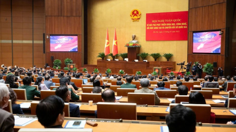 Hội nghị toàn quốc về đột phá phát triển khoa học, công nghệ, đổi mới sáng tạo và chuyển đổi số quốc gia